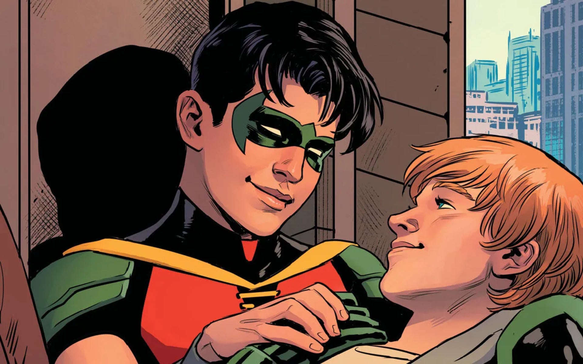 Tim Drake Dick Grayson Young Justice
